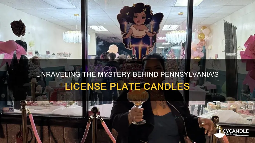 how many candles pennsylvaania license plate
