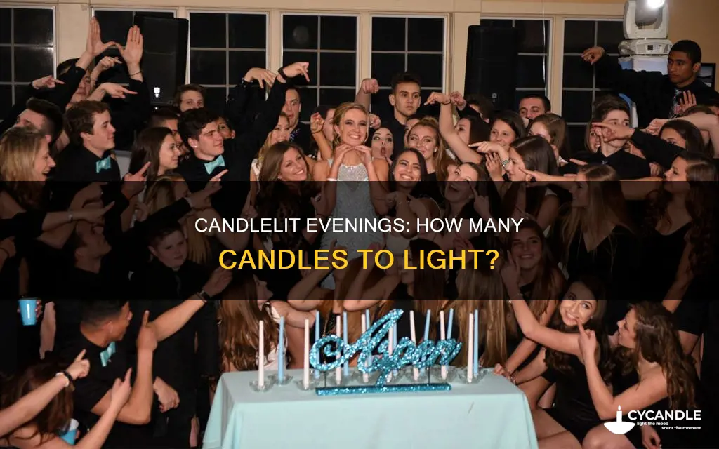 how many candles should be lit