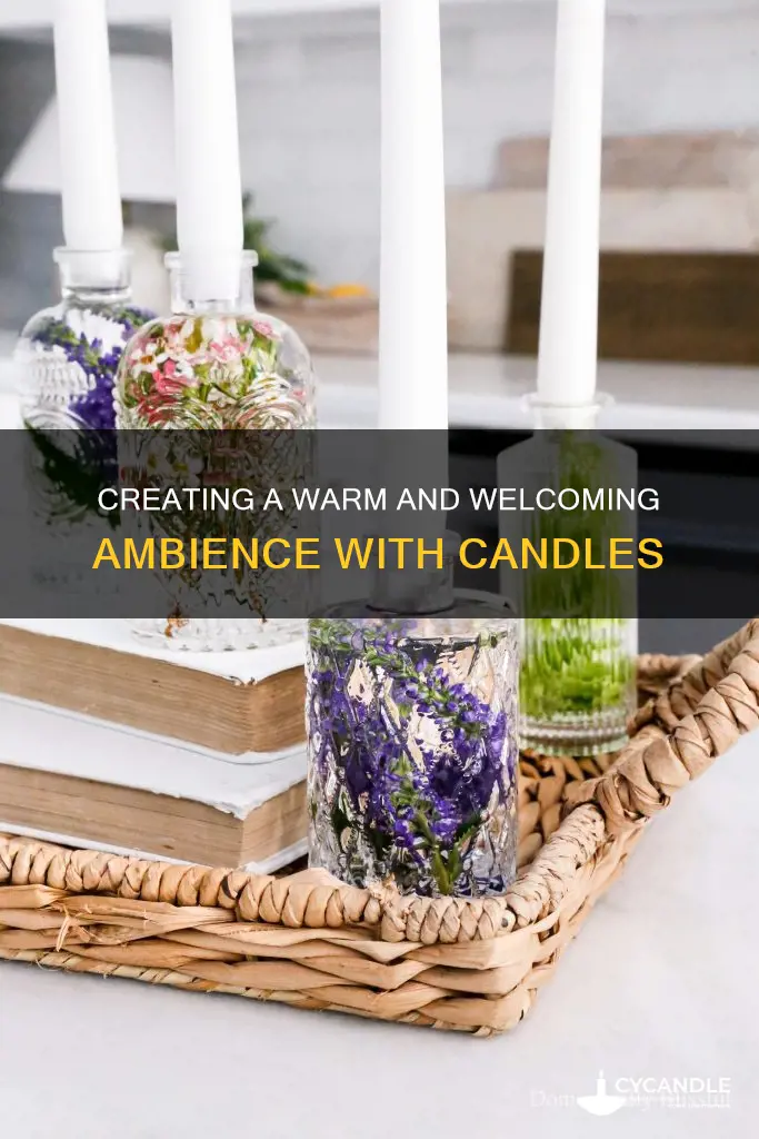 how many candles should you display for open house