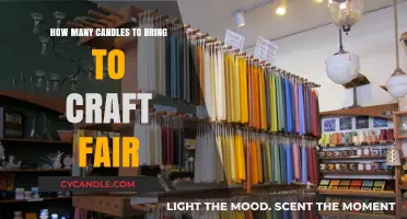 Craft Fair Prep: Candles to Bring and Sell