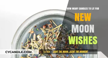 Manifesting New Moon Wishes: How Many Candles to Light?