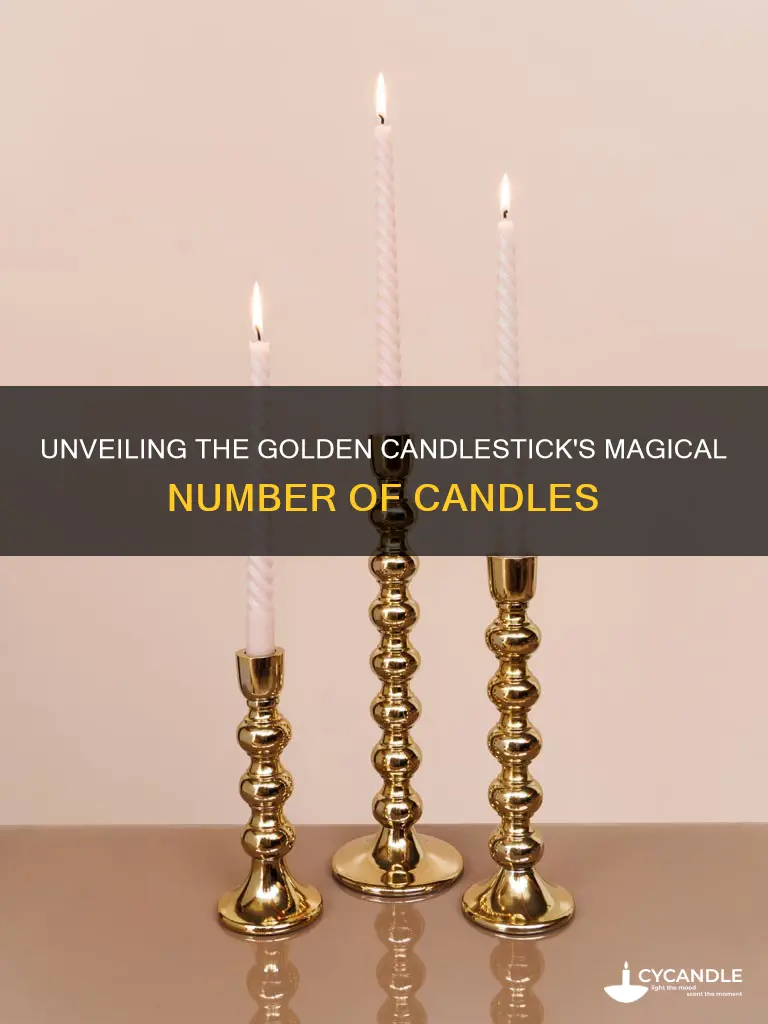 how many candles were on the golden candlesick