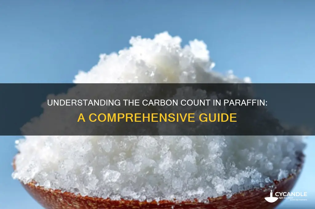 how many carbons in paraffin