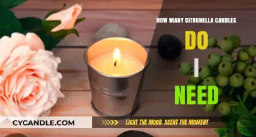 Effective Citronella Candles: How Many Do You Need?
