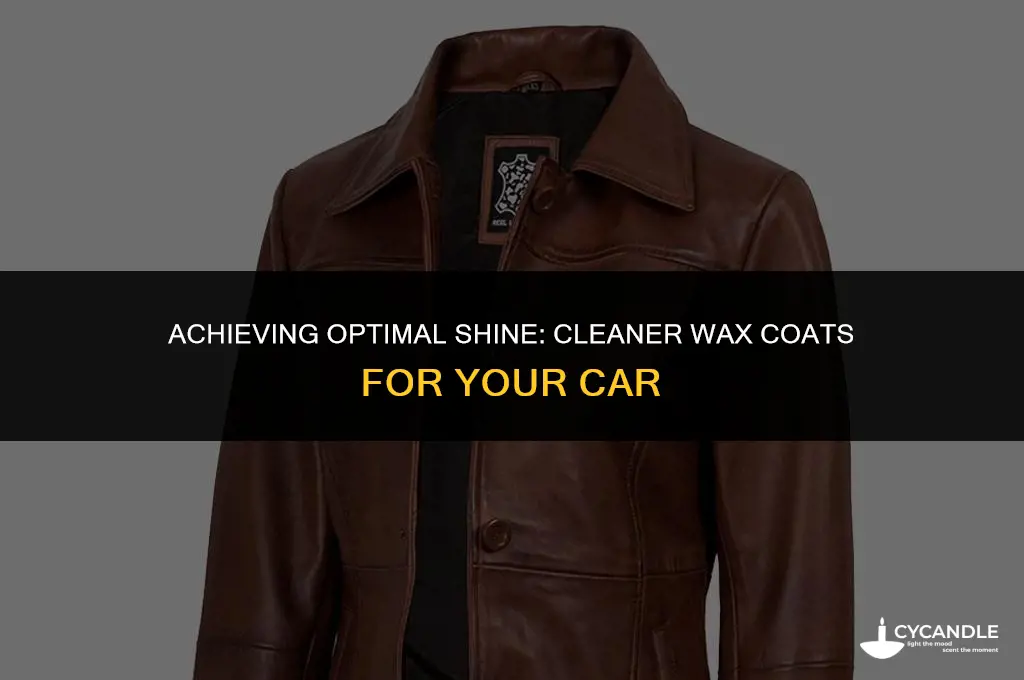how many coats of cleaner wax on car