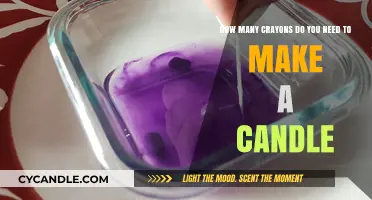 Creative Candle Making: Crayons Needed for a Vibrant DIY Project