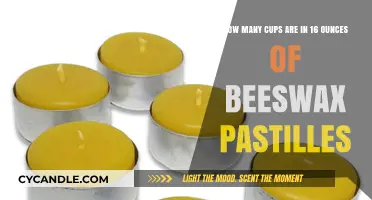 Converting Beeswax Pastilles: How Many Cups in 16 Ounces?