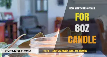Perfect Wax-to-Candle Ratio: Cups of Wax for 8oz Candles