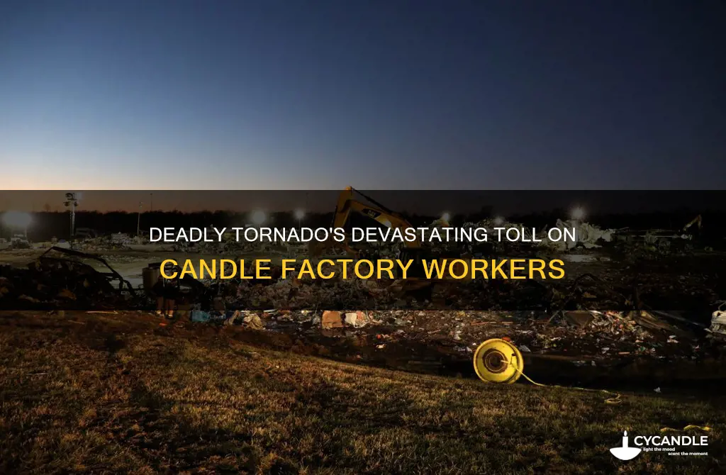 how many died in candle factory tornado