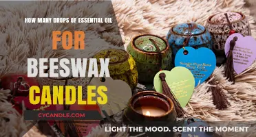 Essential Oil Drops for Beeswax Candles: How Much Is Enough?