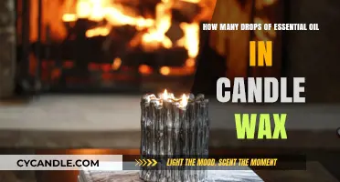 Perfect Scent Ratio: Essential Oil Drops in Candle Wax Guide