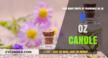 Candle Scents: Adding Fragrance Oil to Your 8-oz Candle