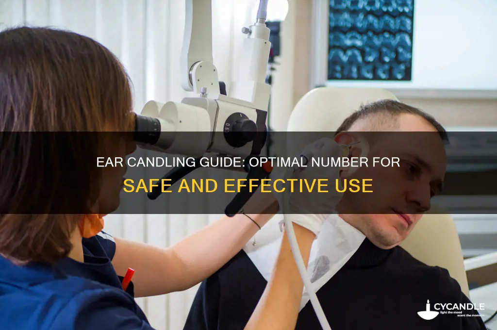 how many ear candles should i use