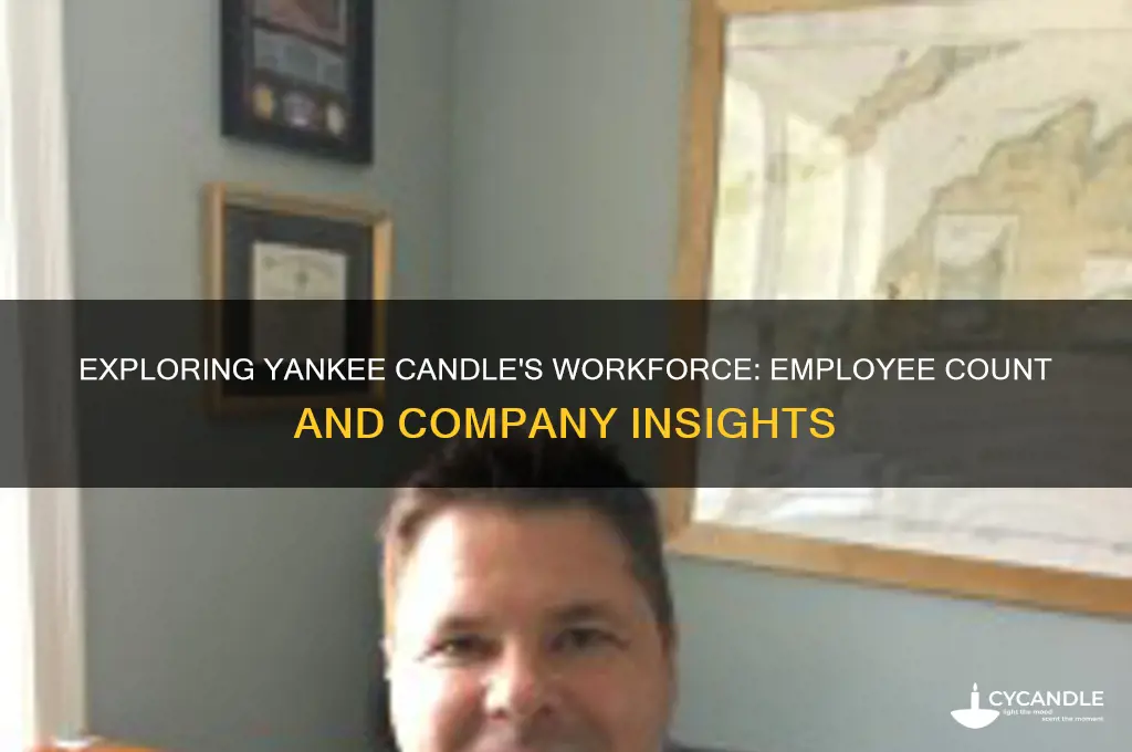 how many employees does yankee candle have