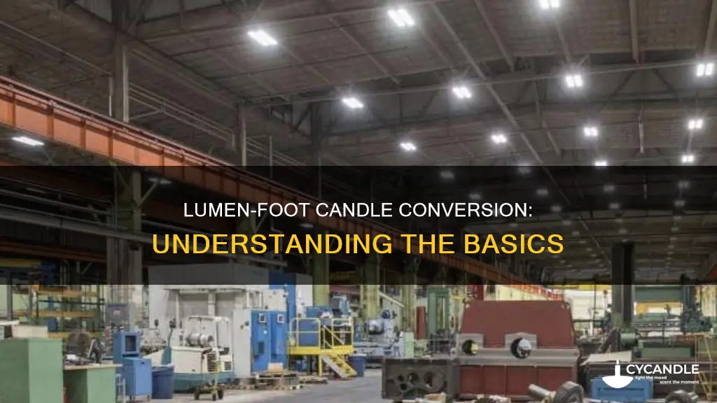 how many foot candles are in a lumen
