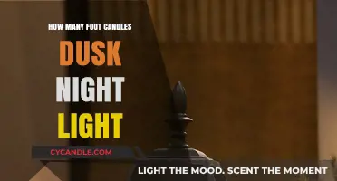 Dusk Night Light: Understanding Foot Candles for Evening Illumination