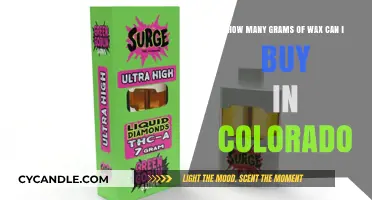 Colorado Wax Purchase Limits: How Many Grams Can You Buy?