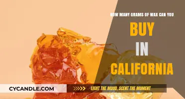 California Wax Purchase Limits: How Many Grams Can You Buy?
