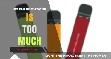 Finding the Limit: How Many Hits of a Wax Pen is Too Much?