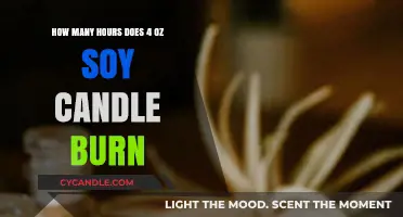 Soy Candle Burn Time: How Long Does 4 Oz Last?