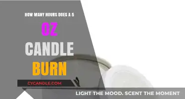5 oz Candle Burn Time: How Long Does It Last?