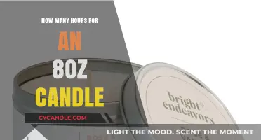 Burning Bright: 8oz Candle Duration Explored