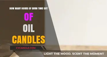 Maximizing Burn Time: How Long Do Oil Candles Last?