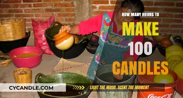 Crafting 100 Candles: Time Investment and Efficiency Tips Revealed
