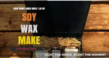 Soy Wax Crafting: Jars Yielded from 1 Pound of Soy Wax