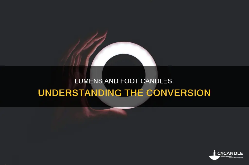 how many lumens per 5 foot candles