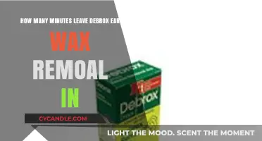 Effective Ear Wax Removal: How Long to Leave Debrox In?