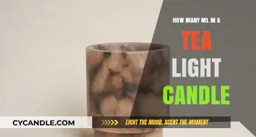 Tea Light Candle Volume: How Many ML Does It Hold?