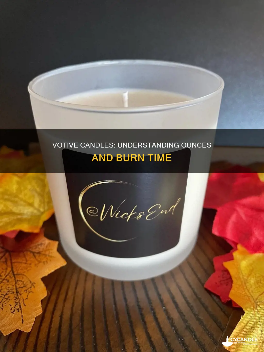 how many ounces are in a votive candle