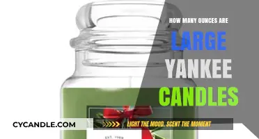 Large Yankee Candles: Unveiling Their Ounce Capacity and Burn Time