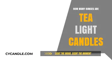 Tea Light Candles: Understanding Their Standard Ounce Measurements