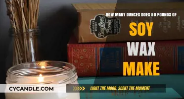 Calculating Soy Wax Yield: Ounces from 50 Pounds Explained