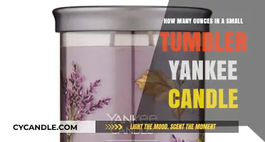 Small Tumbler Yankee Candle: Ounces and Burn Time Explained