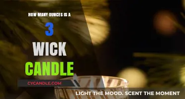 3-Wick Candle Ounces: Understanding Standard Sizes and Weights
