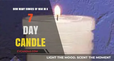 7-Day Candle Wax Content: Ounces Revealed for Long-Lasting Burn