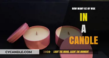 Understanding Candle Wax Quantities: How Many Ounces in a Candle?