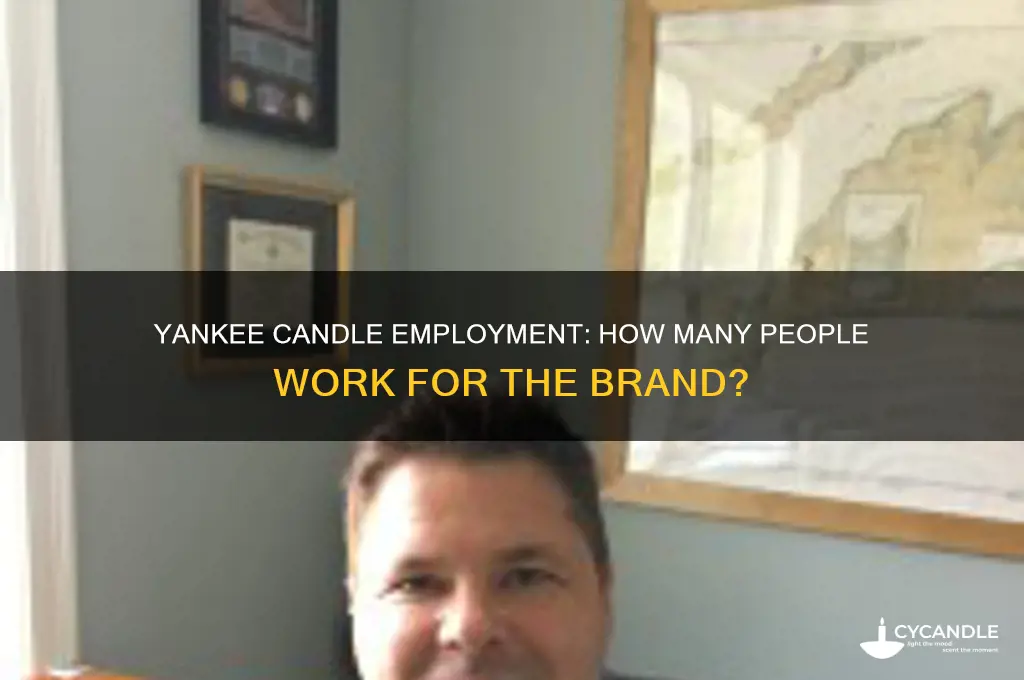 how many people does yankee candle emply