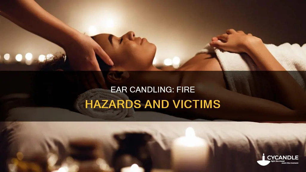 how many people have caught fire ear candling