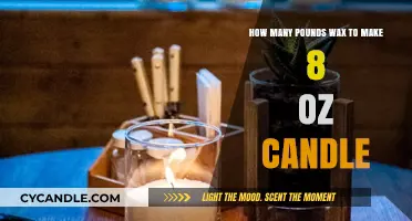 Calculating Wax Pounds for 8 oz Candles: A Simple Guide