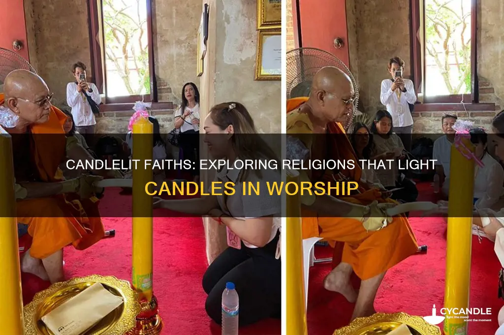 how many religions light candles
