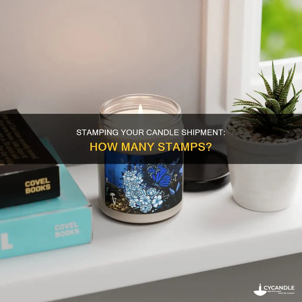 how many stamps to mail a candle