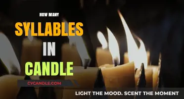 The Enigmatic Syllable Count of the Word "Candle