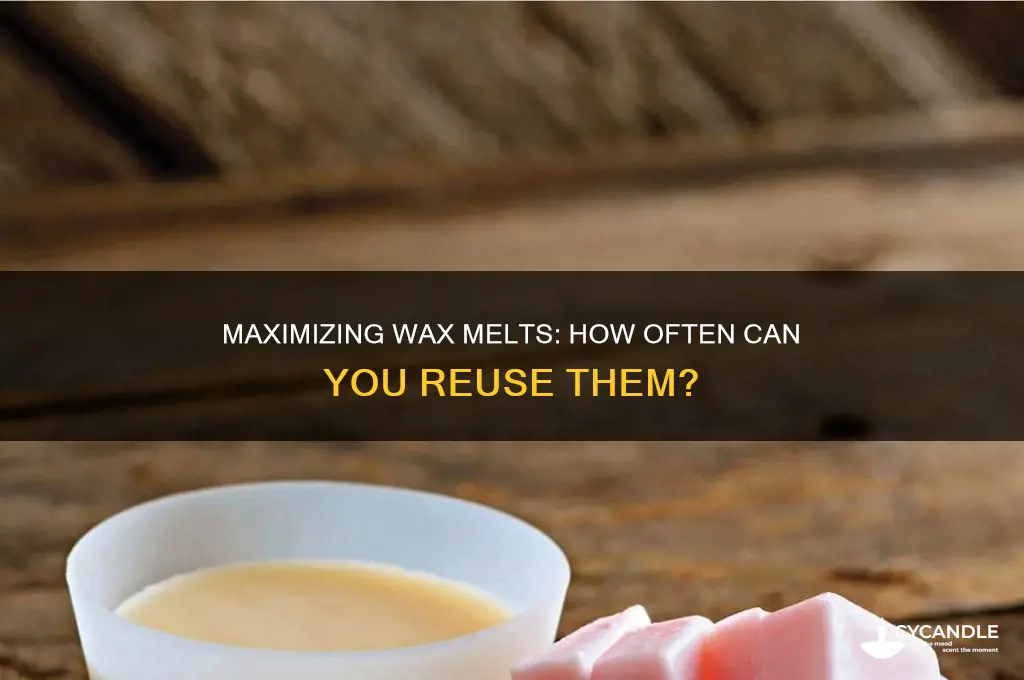 how many time can you re use wax melts