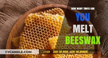 How Often Can Beeswax Be Melted and Reused Effectively?
