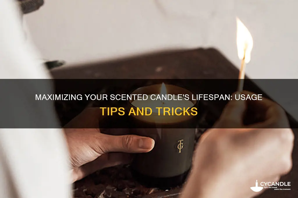 how many times can you use a scented candle