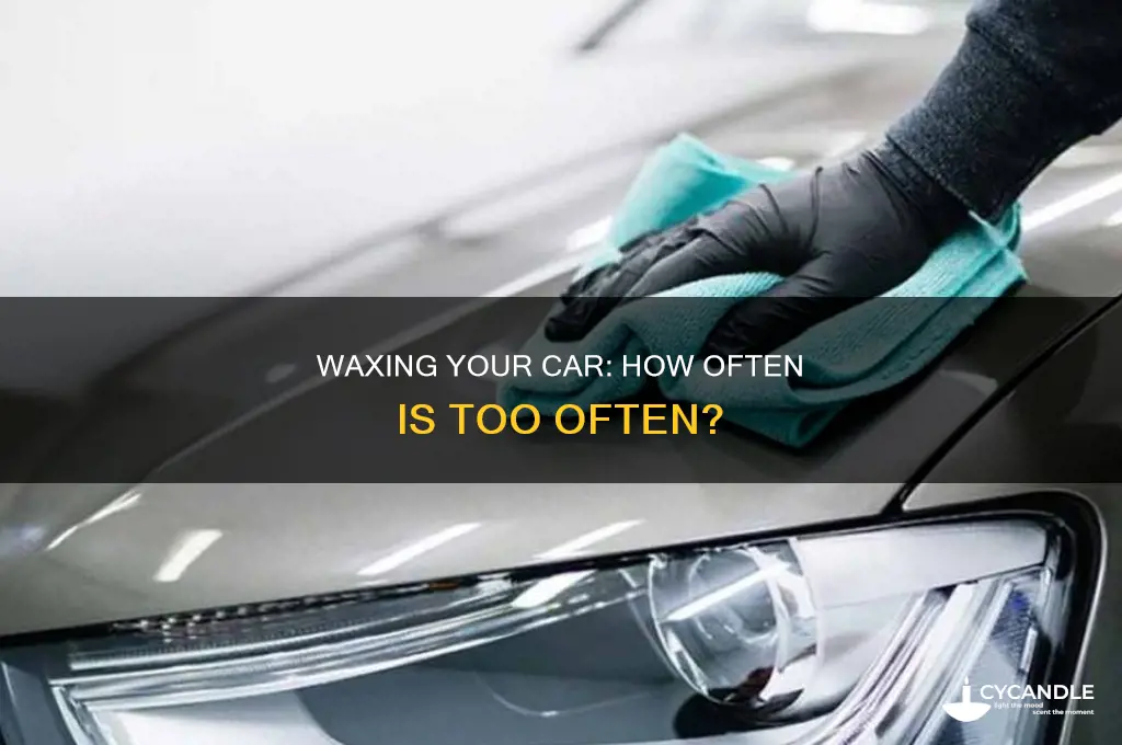 how many times can you wax a car